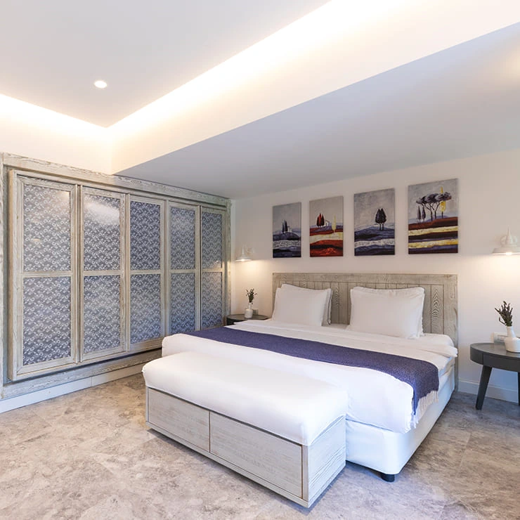 Superior Forest View Room spacious interior and decor at D Resort Ayvalik